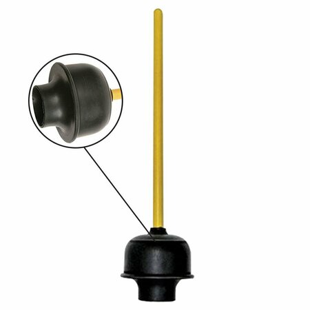 THRIFCO PLUMBING Modern Deluxe Flanged Toilet Plunger 5038029